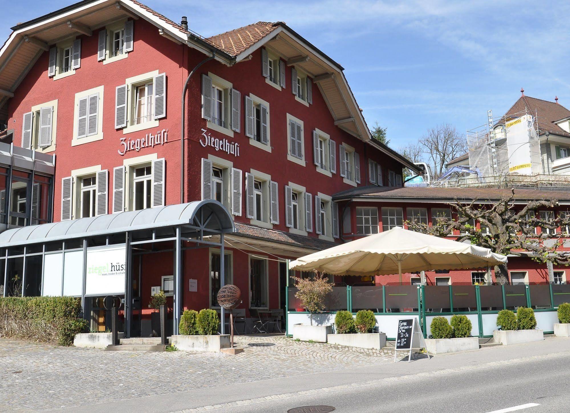 Ziegelhuesi Hotel, Stettlen Bei Bern Eksteriør bilde